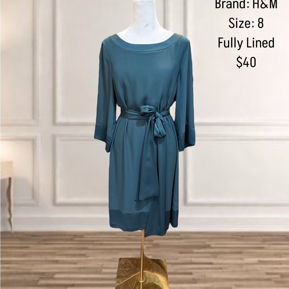 H&M Women's Teal Dress